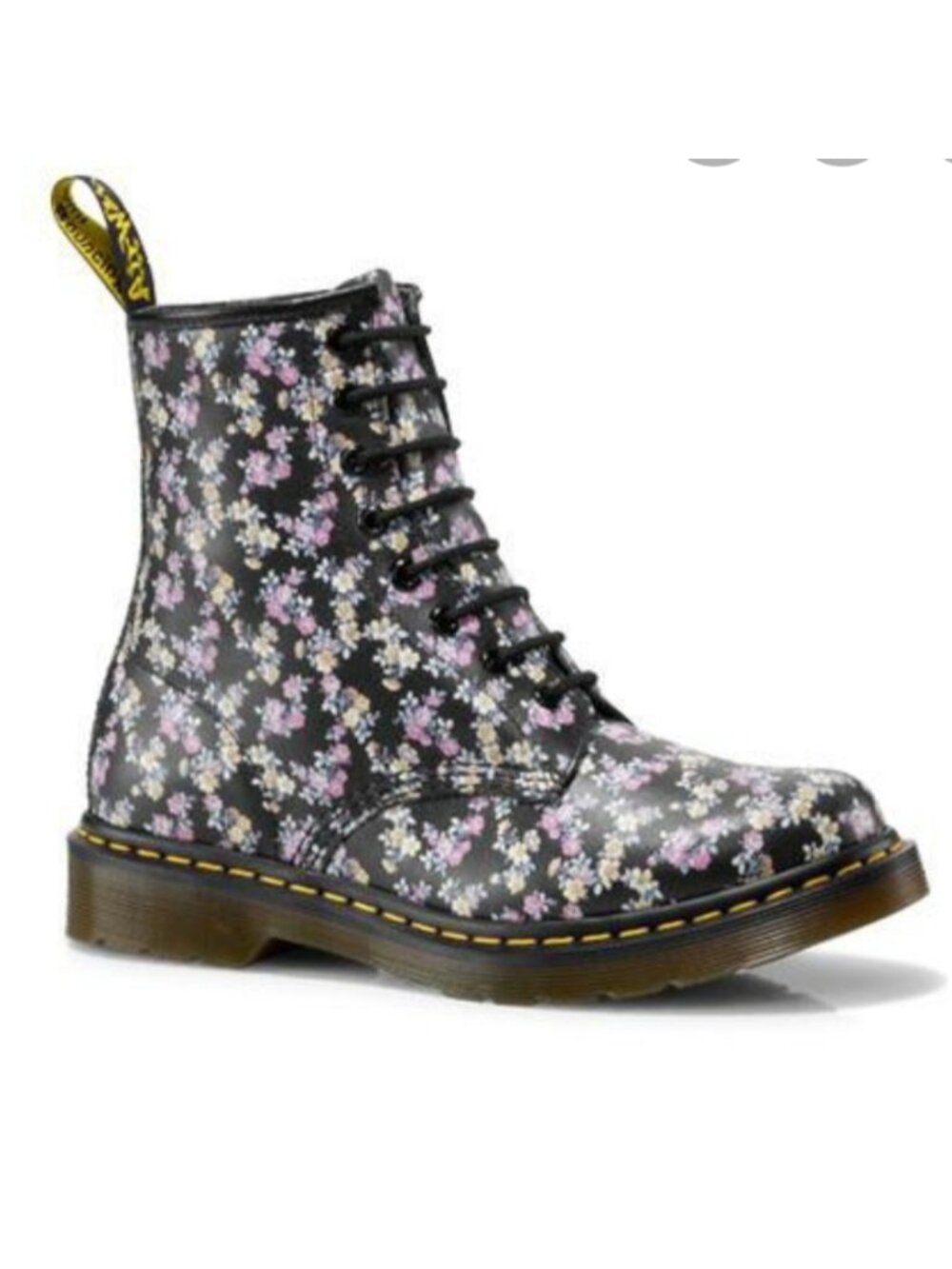 DR. MARTENS 1460 W IN BLACK MINI TYDEE